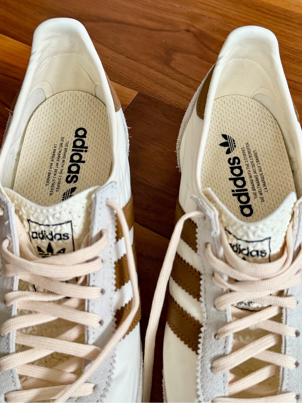 adidas Originals SL 72 OG Womens Sneakers Cream Bronze Strata Sz 9 Retro Terrace - Picture 10 of 16